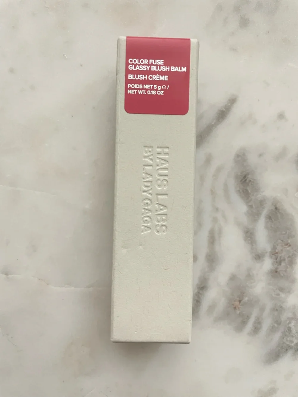HAUS LABS Color Fuse Glassy Blush Balm - Glassy Rosette